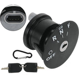 JDMSPEED Igniton Switch For EZGO 605637 609682 611283 RXV Golf 2008+ Carts w/Uncommon Key