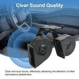 JDMSPEED High Low Pitch Horn Assembly HC3Z-13832-G For Ford F-250 F-350 Super Duty 17-22