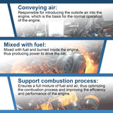 JDMSPEED Intercooler Outlet Hose 23131218 Fits Buick Regal Chevrolet Malibu 2.0L L4 Turbo