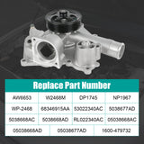 JDMSPEED Water Pump For Charger Challenger Durango Jeep Chrysler 300 5.7L 6.4L 2011-2024