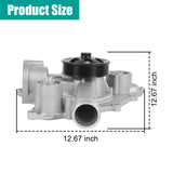 JDMSPEED Water Pump For Charger Challenger Durango Jeep Chrysler 300 5.7L 6.4L 2011-2024