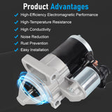JDMSPEED For 2014-16 Chevy Silverado 1500 GMC Sierra Cadillac 10910N Starter Motor 1.7KW