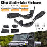 JDMSPEED Clear Window Latch Hardware 2206609 For Ranger Pro XD Crew Polaris NEW