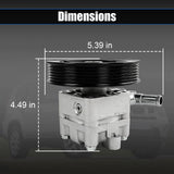 JDMSPEED Power Steering Pump For Altima 2007-13 2.5L Altima 3.5L 2013 X-Trail 05-06 2.5L