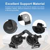 JDMSPEED 1486943-00-A Black Horns Assembly NEW For Tesla Model 3 2017-2024