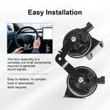 JDMSPEED 1486943-00-A Black Horns Assembly NEW For Tesla Model 3 2017-2024
