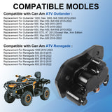 JDMSPEED Front Rear Brake Calipers & Rotors For 2015-22 Can-Am Outlander 450 570 850 1000