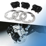 JDMSPEED Front Rear Brake Calipers & Rotors For 2015-22 Can-Am Outlander 450 570 850 1000