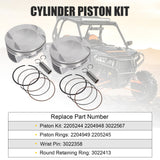 JDMSPEED Cylinder Piston Kit w/ Rings Fit For Polaris Ranger XP 900 2013-2019