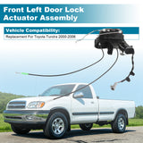 JDMSPEED Front Left Driver Power Door Lock Actuator W/O Full Cab Fits Toyota Tundra 00-06