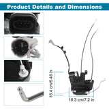 JDMSPEED Front Left Driver Power Door Lock Actuator W/O Full Cab Fits Toyota Tundra 00-06