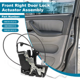 JDMSPEED	 Front Right Door Lock Latch Actuator W/ O Full Cab For Toyota Tundra 2000-2006