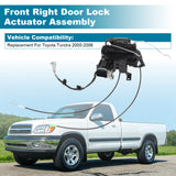 JDMSPEED	 Front Right Door Lock Latch Actuator W/ O Full Cab For Toyota Tundra 2000-2006