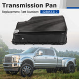 JDMSPEED Brushed Deep 10R140 Transmission Pan Aluminum NEW For 2020+ Ford 6.7L Super Duty