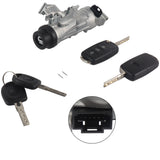 JDMSPEED Ignition Switch Lock Cylinder W/2 Key Shells 1K0905851B Fit VW Tiguan Golf Jetta