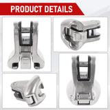 JDMSPEED Top Hinge Clip Tracker Tahoe Mounting Hardware for Dowco Lok Bimini
