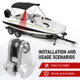 JDMSPEED Top Hinge Clip Tracker Tahoe Mounting Hardware for Dowco Lok Bimini