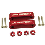 JDMSPEED Red Hood Spacer Risers Set For Acura Honda Integra CRX Civic 88-00 90-01
