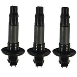 JDMSPEED 3 Pcs Ignition Coil Stick For SeaDoo GTX RXT RXP GTI GTS GTR Wake 4TEC 420664020