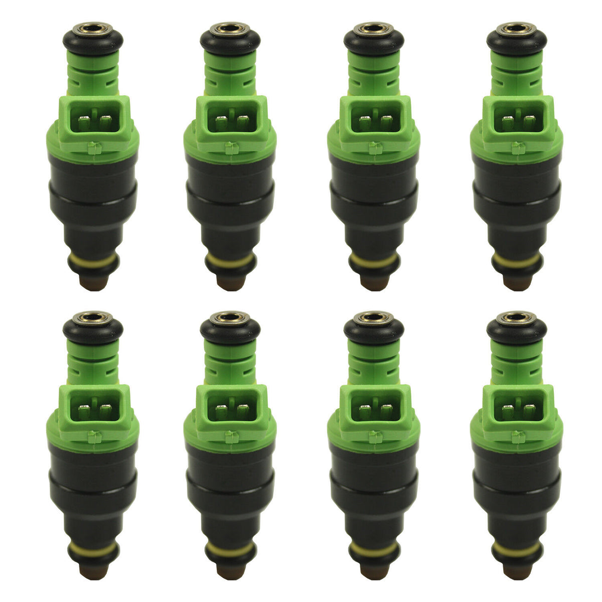 JDMSPEED Set 8 42lb 440cc EV1 Fuel Injectors for GM LT1 LS1 LS6 Ford M ...