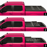 CARMOCAR New For 2002-2018 Dodge Ram Hard Solid Tri-Folding Tonneau Cover 6.5ft Short Bed