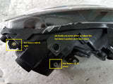 JDMSPEED LED DRL Headlights HeadLamps For Volkswagen VW Golf MK6 2008-2014 Assembly