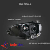 JDMSPEED Pair Full LED Headlights With Start-up Animation For 15-17 Golf MK7
