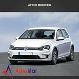 JDMSPEED Pair Full LED Headlights With Start-up Animation For 15-17 Golf MK7