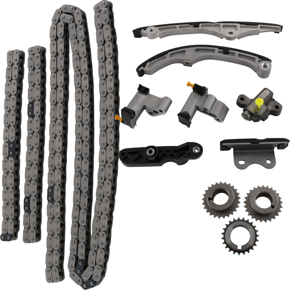 JDMSPEED Timing Chain Kit For Ford Edge Mazda CX-9 Lincoln MKX 3.5L 3.7L 227Cu 213Cu V6