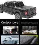 JDMSSPEED 6.5FT Hard Tri-Fold Lock Truck Bed Fits Silverado Sierra Tonneau Cover 2014-2018