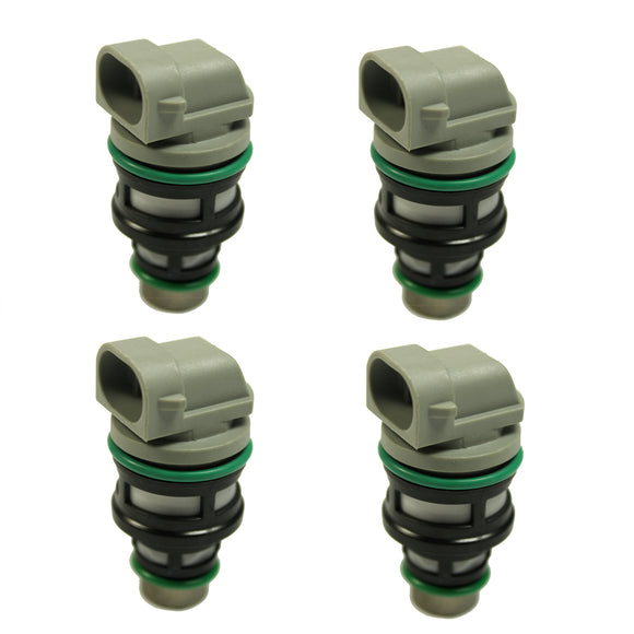 JDMSPEED New Set of 4 Fuel Injectors 2.2 For GMC Cavalier Buick Pontica 17113197 17113124