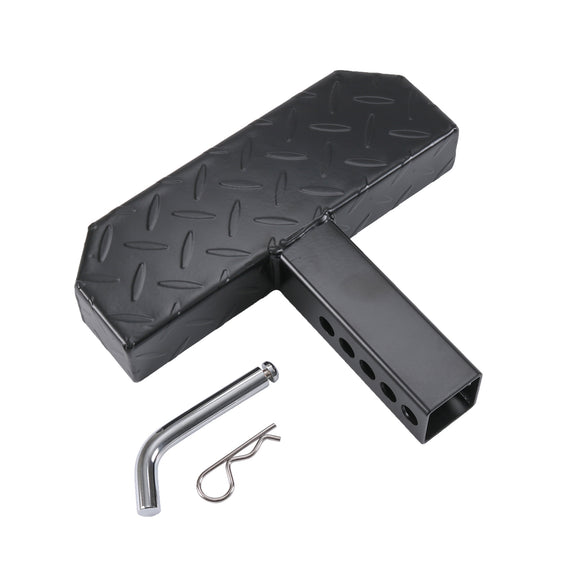 JDMSPEED Hitch Climber Step Towing Bumper Guard Anti-Rust For 2