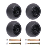 JDMSPEED 4 Pack Mower Deck Wheels Bolts For RZT50 RZT54 LT1050 SLT1554 HD 753-04856A