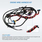 JDMSPEED New For 99-01 Super Duty F250 F350 Ford Engine Wiring Harness 7.3L Diesel