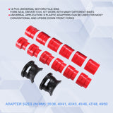 JDMSPEED For Universal Motorcycle Bike Fork Seal Driver Tool Kit 35mm-50mm