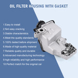 JDMSPEED Oil Filter Housing 31338685 For Volvo S40 V50 S60 V60 XC60 XC70 C70 C30 2004-16