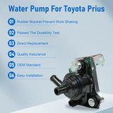 JDMSPEED Electric Inverter Warter Pump For 2004-2009 Toyota Prius G9020-47031