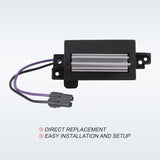 JDMSPEED Blower Motor Resistor Heater Control Module For GMC Sierra Silverado 4P1516