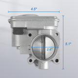 JDMSPEED Throttle Body For Jeep Compass Chrysler 200 Dodge Caliber 1.8L 2.0L 04891735AC