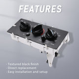 JDMSPEED NEW A/C Control Panel 7787-880011 Fits For 2001-2005 Mack Ch613 cv713