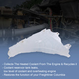 JDMSPEED 603-5203 Coolant Reservoir Tank For Freightliner Cascadia Heavy Duty Pressurized