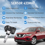 JDMSPEED 4pcs 40700-3JA0B For Nissan Altima Murano Pathfinder Tire Pressure Sensor TPMS
