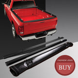 JDMSPEED Soft Roll Up Tonneau Cover For 2007-2013 Chevy Silverado GMC Sierra 6.5ft Bed
