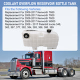 JDMSPEED HD Pressurized Coolant Reservoir New For 2008-2017 Peterbilt Kenworth T660 337