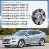 JDMSPEED Engine Variable Valve Timing Sprocket for Honda Accord CR-V CRV Crosstou 2.4L