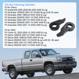 JDMSPEED 3" Front Leveling Lift Kit FOR Chevy Silverado GMC Sierra 2500 3500 HD 2001-2010