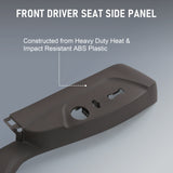 JDMSPEED COCOA/BROWN Seat Panel Trim For 2013-2016 Malibu Drivers Left Seat Power Switch