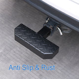 JDMSPEED Hitch Climber Step Towing Bumper Guard Anti-Rust For 2" Cars Trucks Pickups