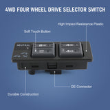 JDMSPEED Auto 4x4 4WD Transfer Control Shift Switch For GMC Chevrolet Cadillac 1998-2000