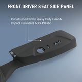 JDMSPEED BLACK Left Drivers Seat Power Seat Switch Panel Bezel Trim For 2013-2016 Malibu